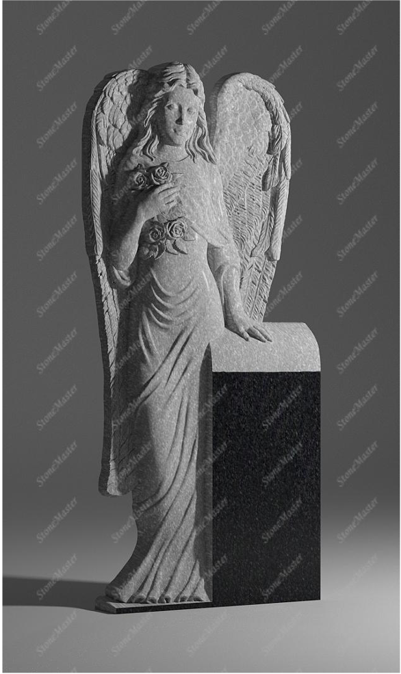 Памятник фигурный ангел на могилу 283