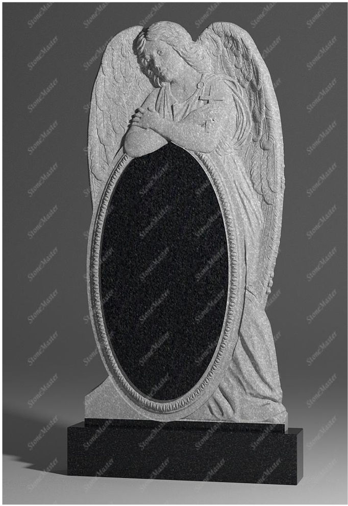 Памятник фигурный, резной, элитный из гранита 291