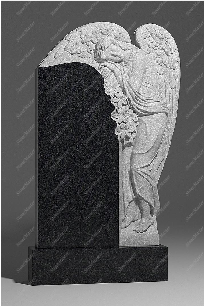 Памятник фигурный, резной, элитный из гранита 293
